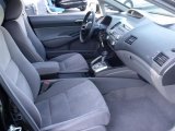 2007 Honda Civic LX Sedan Gray Interior