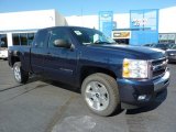 2011 Imperial Blue Metallic Chevrolet Silverado 1500 LT Extended Cab 4x4 #38009956