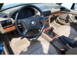 1996 BMW Z3 1.9 Roadster Tan Interior