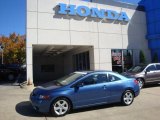 2008 Atomic Blue Metallic Honda Civic EX Coupe #38009745