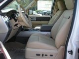 2011 Ford Expedition EL XLT Camel Interior