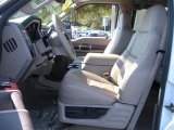 2008 Ford F250 Super Duty Lariat Crew Cab 4x4 Camel Interior