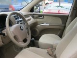 2007 Kia Sportage LX V6 4WD Beige Interior