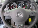 2011 Volkswagen Jetta SE SportWagen Steering Wheel