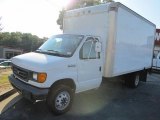 2006 Oxford White Ford E Series Cutaway E350 Commercial Moving Van #38077265