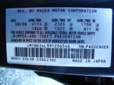 2009 Mazda MAZDA3 MAZDASPEED3 Sport Info Tag