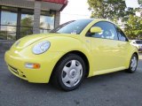 2000 Yellow Volkswagen New Beetle GLS Coupe #38077356