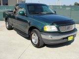 2000 Amazon Green Metallic Ford F150 XLT Extended Cab #38076445