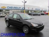 2010 Ebony Black Ford Focus SES Coupe #38077379