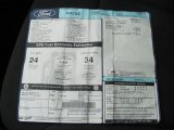 2010 Ford Focus SES Coupe Window Sticker