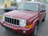 2008 Red Rock Crystal Pearl Jeep Commander Sport 4x4 #38076147