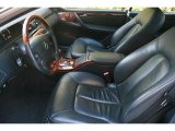 2002 Mercedes-Benz CL 600 Charcoal Interior