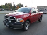 2011 Deep Cherry Red Crystal Pearl Dodge Ram 1500 ST Quad Cab #38076983