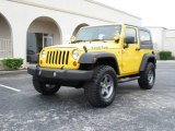 2008 Jeep Wrangler Detonator Yellow