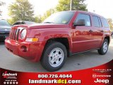 2010 Inferno Red Crystal Pearl Jeep Patriot Sport #38076280