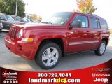 2010 Inferno Red Crystal Pearl Jeep Patriot Latitude #38076281