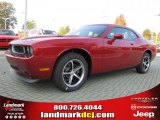 2010 Inferno Red Crystal Pearl Dodge Challenger SE #38076285