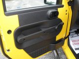 2008 Jeep Wrangler X 4x4 Trail Tek Door Panel