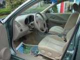 2002 Nissan Altima 2.5 S Blond Beige Interior