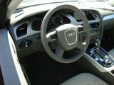 2010 Audi A4 2.0T quattro Sedan Light Gray Interior