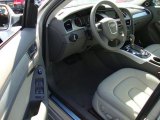 2010 Audi A4 2.0T quattro Sedan Light Gray Interior