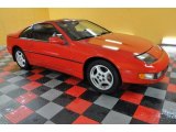 Scarlet Red Nissan 300ZX in 1992