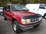Electric Red Metallic Ford Explorer in 1996