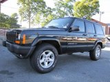 2000 Black Jeep Cherokee Sport #38170363