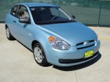 2007 Ice Blue Hyundai Accent GS Coupe #38169747