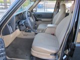 2000 Jeep Cherokee Sport Camel Beige Interior