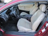 2002 Chrysler Sebring LXi Coupe Black/Beige Interior