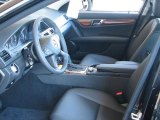 2011 Mercedes-Benz C 300 Luxury 4Matic Black Interior