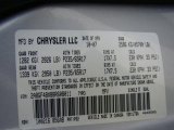 2008 Pacifica Color Code for Bright Silver Metallic - Color Code: PS2