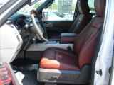 2011 Ford Expedition King Ranch Chaparral Leather Interior