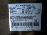 2011 Edge Color Code for Earth Metallic - Color Code: HS