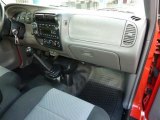 2003 Ford Ranger Edge Regular Cab 4x4 Dark Graphite Interior