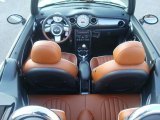 2007 Mini Cooper S Convertible Sidewalk Edition Lounge Malt Brown Interior