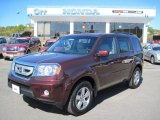 2011 Dark Cherry Pearl Honda Pilot EX-L #38230039