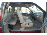 2002 Ford F250 Super Duty Lariat SuperCab 4x4 Medium Parchment Interior