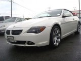 2007 Alpine White BMW 6 Series 650i Convertible #38229713