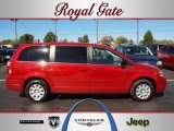 2009 Inferno Red Crystal Pearl Chrysler Town & Country LX #38229719