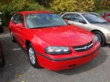 Bright Red Chevrolet Impala in 2002