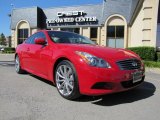 2009 Vibrant Red Infiniti G 37 S Sport Coupe #38230108