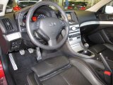 2009 Infiniti G 37 S Sport Coupe Graphite Interior