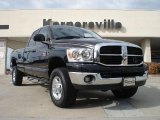 2007 Brilliant Black Dodge Ram 2500 SLT Quad Cab 4x4 #38230129