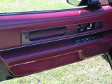 1990 Buick Reatta Convertible Red Interior