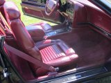 1990 Buick Reatta Convertible Red Interior