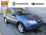 2009 Newport Blue Pearl Subaru Forester 2.5 X Premium #38229809