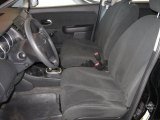2009 Nissan Versa 1.8 S Hatchback Charcoal Interior