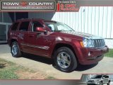 2007 Red Rock Crystal Pearl Jeep Grand Cherokee Overland #38270615